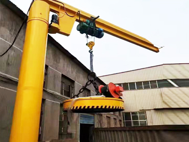 Gwrthdaro cantilever crane