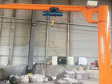 2 ton column math crane cantilever trydanol