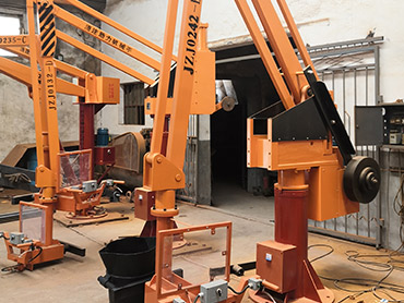 Mae'r nodweddion o manipulator diwydiannol