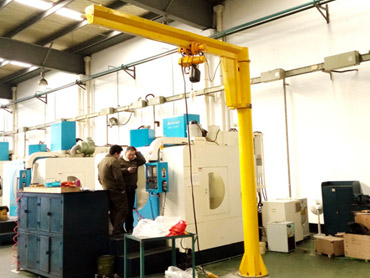 360 gradd torri cran cantilever